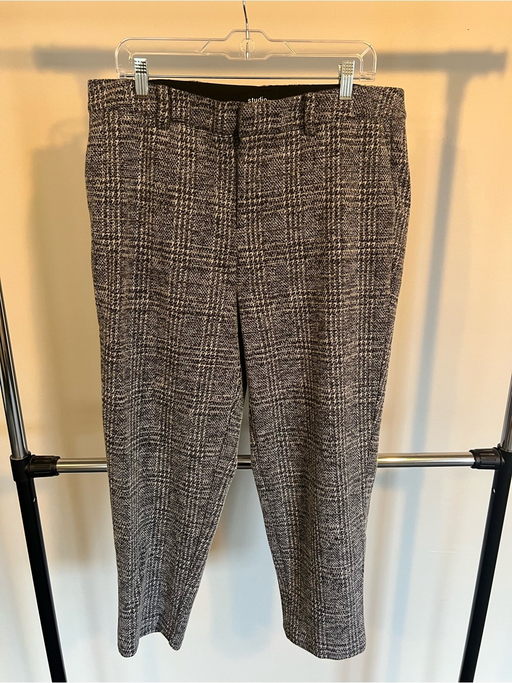 torrid Black & White Glen Plaid Women’s Dress Pants